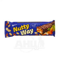 Батончик-мюсли Nutty Way ореховый с фруктами глазированный 40 г