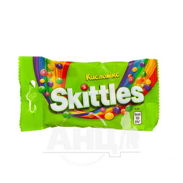 Драже Skittles кісломікс 38 г