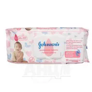 Серветки вологі Johnson’s Baby лагідна турбота №56