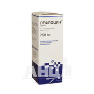 Лефлоцин 750 мг раствор для инфузий 5 мг/мл контейнер 150 мл №1