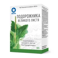 Подорожника большого листья пачка с внутренним пакетом 50 г