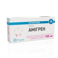 Амігрен капсули 100 мг №1