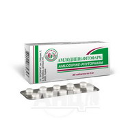 Амлодипин-Фитофарм таблетки 5 мг блистер №30