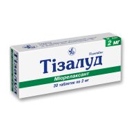 Тизалуд таблетки 2 мг блистер №30