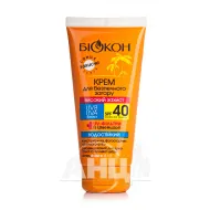 Крем Біокон для безпечної засмаги SPF40 високий захист 160 мл