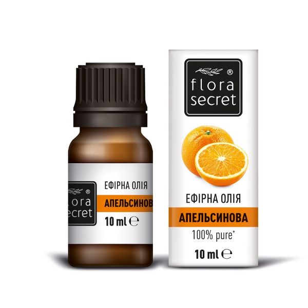 Ефірна олія Flora Secret апельсинова 10 мл