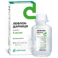 Лефлок-Дарница раствор для инфузий 5 мг/мл флакон 100 мл №1