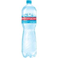Вода мінеральна природна столова Миргородська лагідна слабогазована 1,5 л