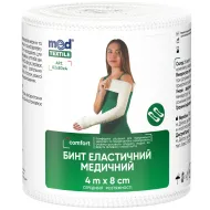 Бинт эластичный медицинский Medtextile средней растяжимости 4 м х 8 см