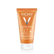 Солнцезащитный крем Vichy Капиталь Солей SPF 50+ для нормальной и сухой чувствительной кожи лица 50 мл