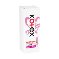 Тампоны гигиенические Kotex Lux Super с аппликатором №8