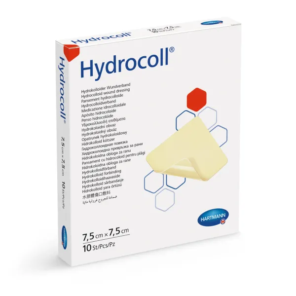 Пов’язка гідроколоїдна Hydrocoll 7,5 см х 7,5 см №10