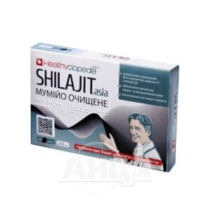 Мумійо очищене shilajit asia таблетки №60