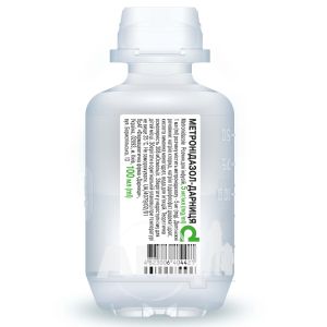 Метронидазол-Дарница раствор для инфузий 5 мг/мл флакон 100 мл №1