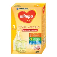 Смесь молочная Milupa 1 от 0 до 6 месяцев 600 г