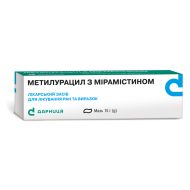 Метилурацил з мірамістином мазь туба 15 г