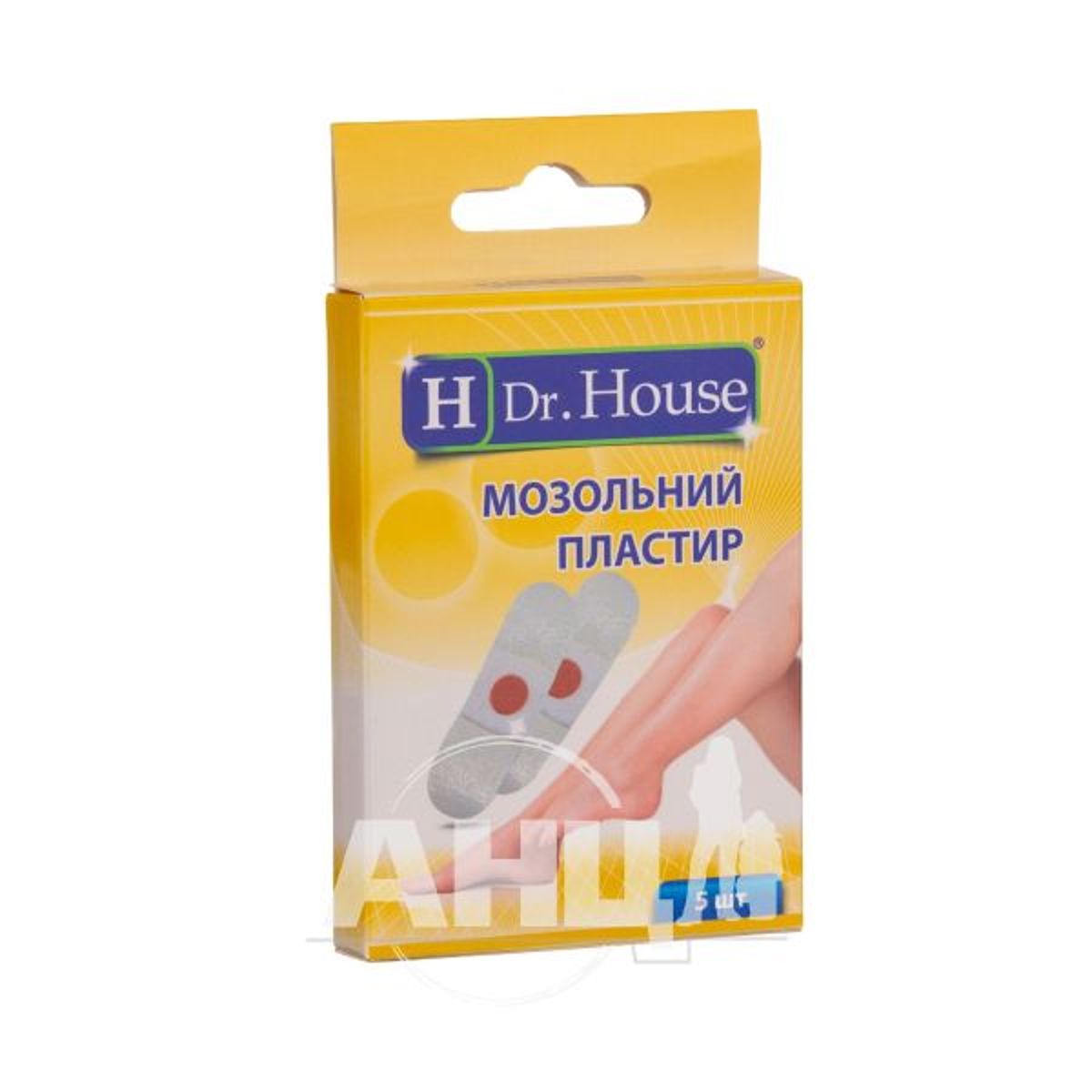 Мозольный пластырь «H Dr. House», 5 шт.