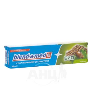 Зубная паста Blend-A-Med with natural extract bio fluoride oak bark 100 мл