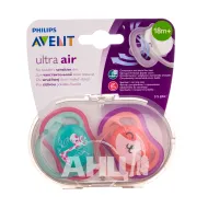 Пустушка Philips AVENT 349/12 силіконова 18+ для дівчаток №2