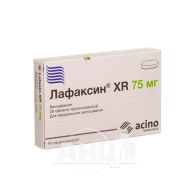 Лафаксін XR таблетки 75 мг N28