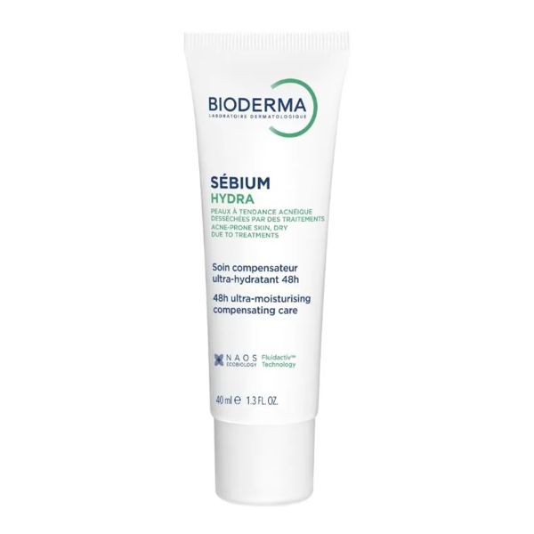 Ультразволожуючий і заспокійливий крем для обличчя Bioderma Sebium Hydra 40 мл