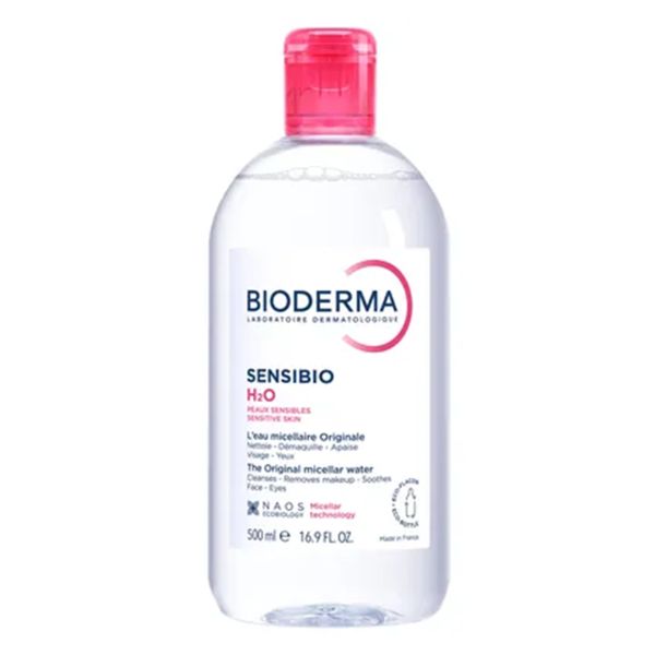 Мицеллярный лосьон Bioderma Sensibio Сансибио H2O для чувствительной кожи лица и контура глаз 500 мл