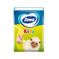 Хусточки паперові Zewa kids тришарові №10