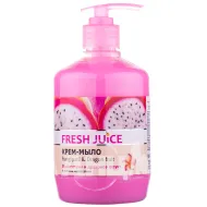 Крем-мило Fresh Juice Frangipani & Dragon fruit з дозатором 460 мл