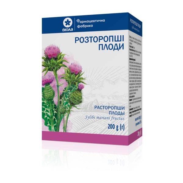 Розторопши плоди пачка з внутрішним пакетом 200 г