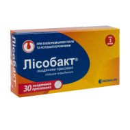 Лісобакт таблетки для розсмоктування блістер №30