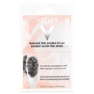 Мінеральна маска-пілінг Vichy Double Glow Peel Mask подвійний блиск для шкіри обличчя 2 х 6 мл