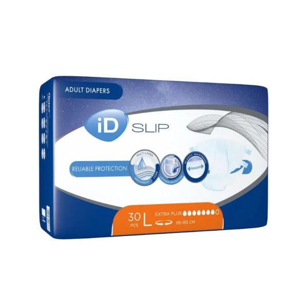 Подгузники для взрослых iD Slip Extra Plus Large №30