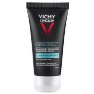 VICHY Гідра Кул +, зволожуючий гель з охолоджуючим ефектом для обличчя та контуру очей, для чоловіків