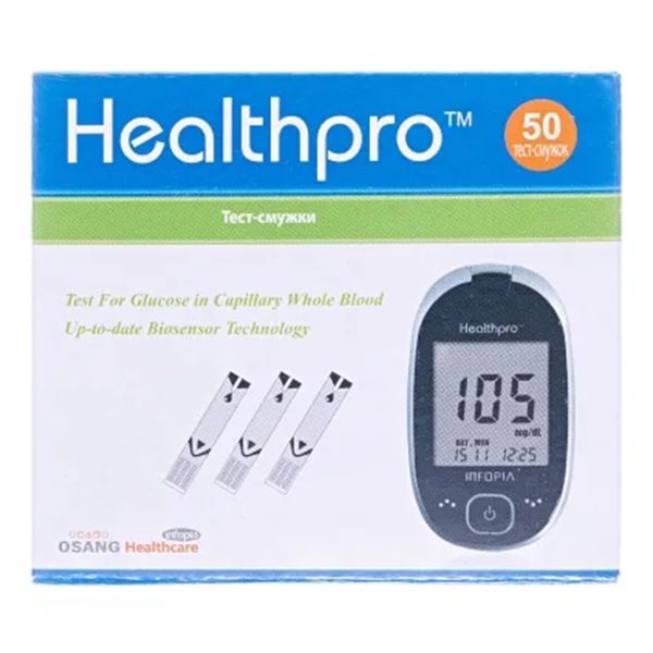 Тест-полоски HealthPro №50