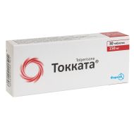 Токката таблетки вкриті плівковою оболонкою 150 мг блістер №30