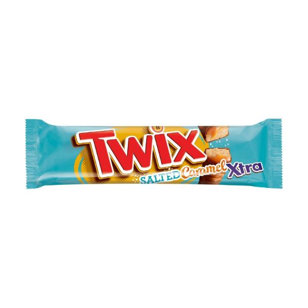 Печиво Twix Xtra з солоною карамеллю 75 г