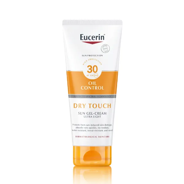 Сонцезахисний ультралегкий гель-крем Eucerin для тіла з матуючим ефектом SPF30 200 мл