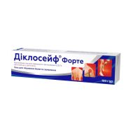 Діклосейф форте гель емульсійний для зовнішньго застосування 2,32 % туба 100 г