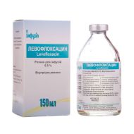 Левофлоксацин раствор для инфузий 750 мг/150 мл