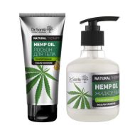 Лосьон для тела Dr. Sante Natural Therapy Hemp Oil 200 мл + жидкое мыло 250 мл