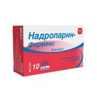 Надропарін-Фармекс розчин для ін'єкцій 2850 анти-ха ме шприц 0,3 мл №10