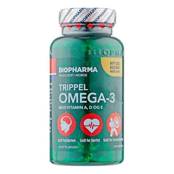 ОМЕГА-3 ТРИППЕЛ OMEGA-3 TRIPPEL КАПС.№144