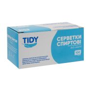 Салфетка спиртовая Tidy 30х60мм №100