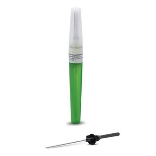 Игла для вакутайнера Волес 21G 0,8х38мм зелёная №100