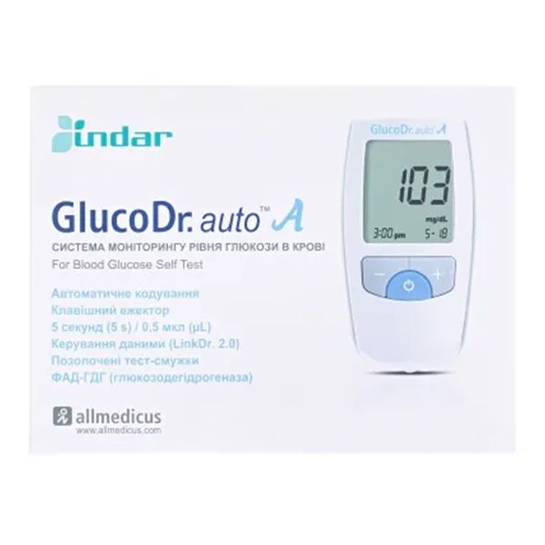 Глюкометр Gluco Dr. Auto A AGM 4000