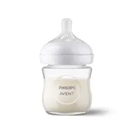 Скляна пляшечка для годування Philips AVENT Natural Природний потік 120 мл (SCY930/01)