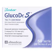 ТЕСТ-ПОЛОСКИ GLUCO DR.AGM-513S №50  0421