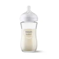 Стеклянная бутылочка для кормления Philips AVENT Natural Природный поток 240 мл (SCY933/01)