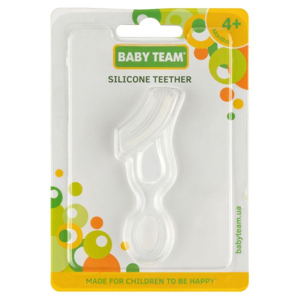 Прорезыватель для зубов Baby Team 4013 силиконовый