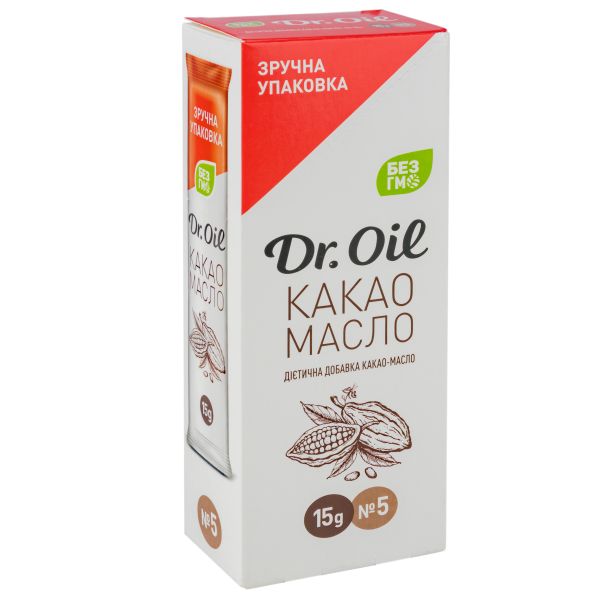 Какао масло Dr.Oil 15 г стік №5